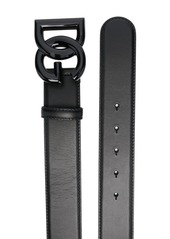 Dolce & Gabbana logo-buckle leather belt