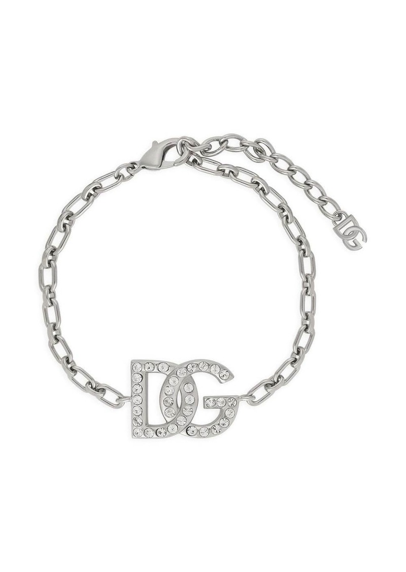 Dolce & Gabbana DG-logo chain-link bracelet