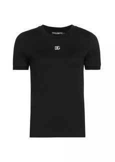 Dolce & Gabbana Logo Charm T-Shirt