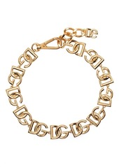 Dolce & Gabbana logo choker necklace