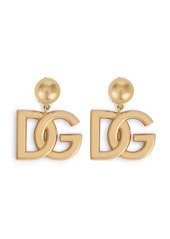 Dolce & Gabbana DG-logo clip-on earrings