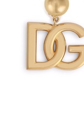 Dolce & Gabbana DG-logo clip-on earrings