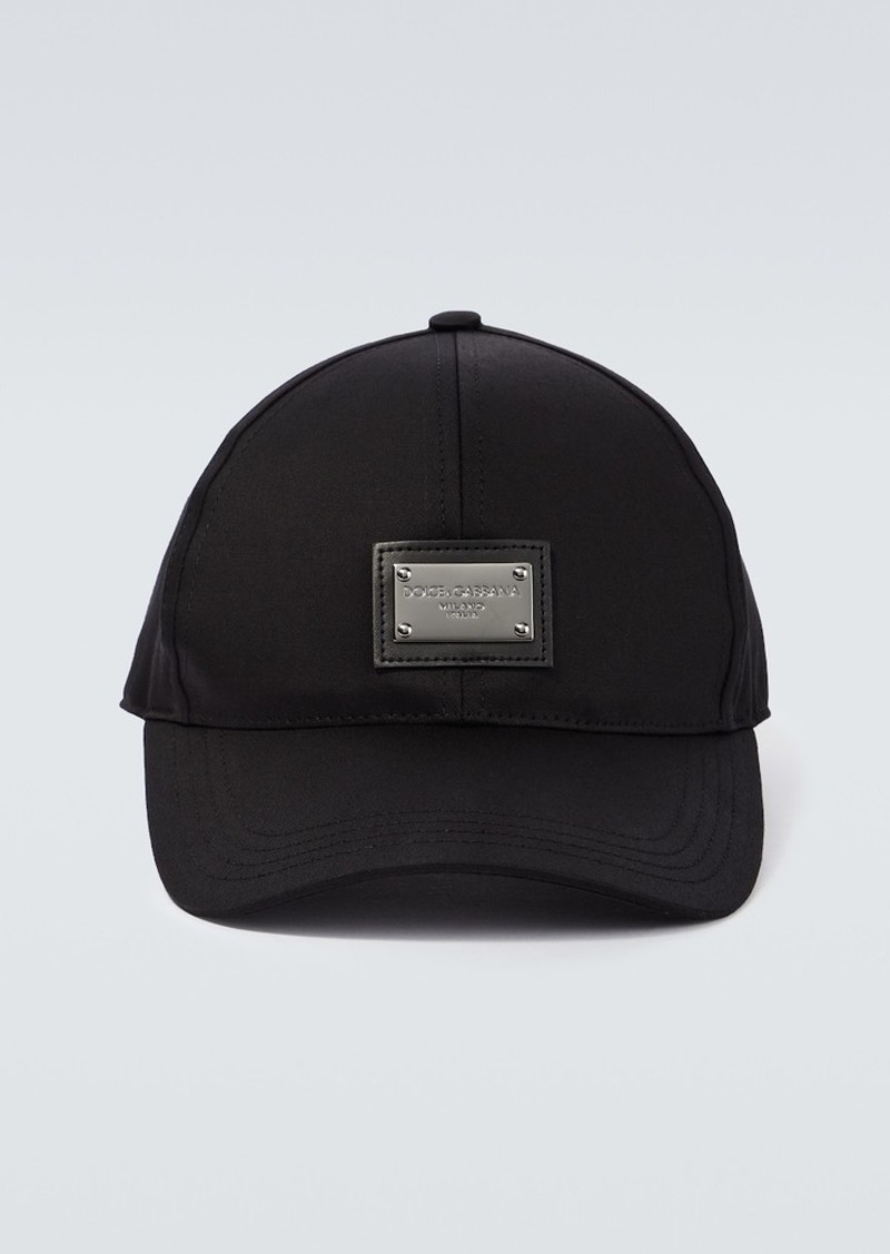 Dolce & Gabbana Logo cotton-blend baseball cap