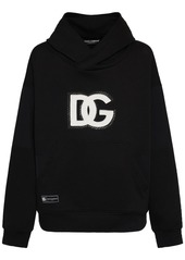 Dolce & Gabbana Logo Cotton Jersey Hoodie