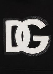 Dolce & Gabbana Logo Cotton Jersey Hoodie