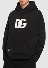 Dolce & Gabbana Logo Cotton Jersey Hoodie