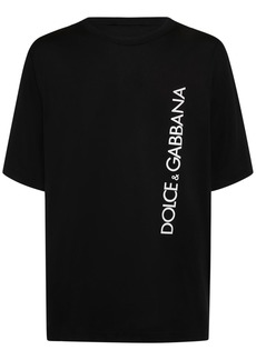 Dolce & Gabbana Logo Cotton Jersey T-shirt