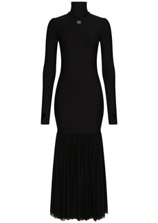 Dolce & Gabbana ruffle-hem midi dress