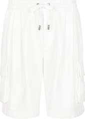Dolce & Gabbana logo-embossed jersey shorts