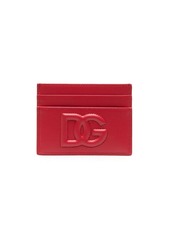 Dolce & Gabbana logo-embossed leather cardholder