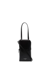 Dolce & Gabbana logo-embossed leather smartphone holder