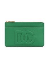 Dolce & Gabbana logo-embossed zip purse