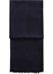 Dolce & Gabbana logo-embroidered scarf