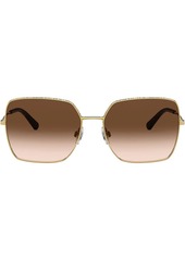 Dolce & Gabbana logo frame sunglasses