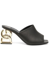 Dolce & Gabbana logo-heel open-toe sandals