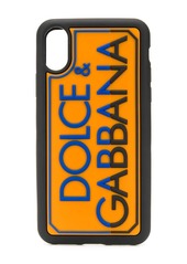 Dolce & Gabbana logo-embossed iPhone X/XS case