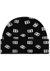 Dolce & Gabbana DG Monogram jacquard knitted beanie