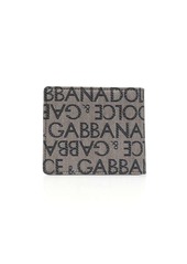 Dolce & Gabbana logo jacquard wallet