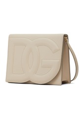 Dolce & Gabbana Logo Leather Shoulder Bag