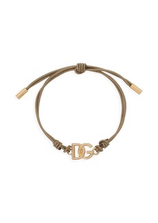 Dolce & Gabbana logo-lettering adjustable-fit bracelet