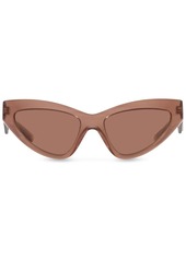 Dolce & Gabbana logo-lettering cat-eye sunglasses