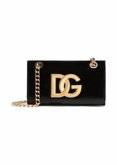 Dolce & Gabbana 3.5 patent leather phone bag