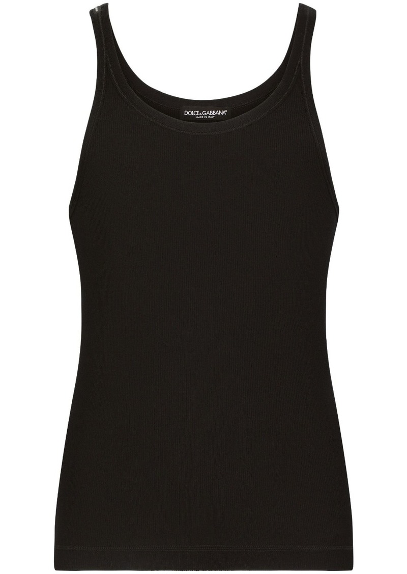 Dolce & Gabbana fine-rib tank top