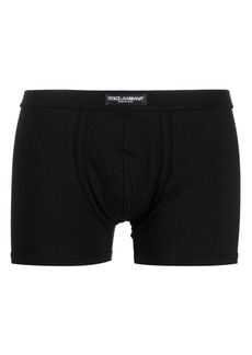 Dolce & Gabbana logo-patch elasticated-waist boxers