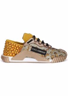 Dolce & Gabbana logo-patch embellished sneakers