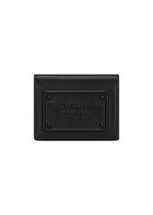 Dolce & Gabbana logo-tag leather bi-fold wallet