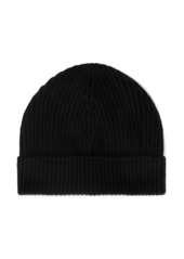 Dolce & Gabbana logo-tag cashmere-wool beanie