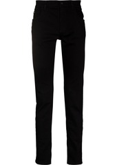 Dolce & Gabbana logo-patch slim-fit jeans