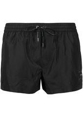 Dolce & Gabbana logo-patch swim shorts