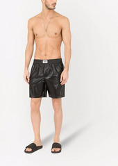 Dolce & Gabbana logo-patch swimming shorts