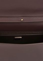 Dolce & Gabbana Logo Patent Leather Shoulder Bag