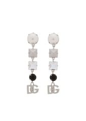 Dolce & Gabbana logo pendant earrings