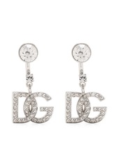 Dolce & Gabbana KIM DOLCE&GABBANA logo-pendant earrings