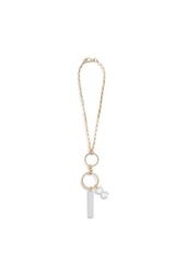 Dolce & Gabbana logo pendants necklace