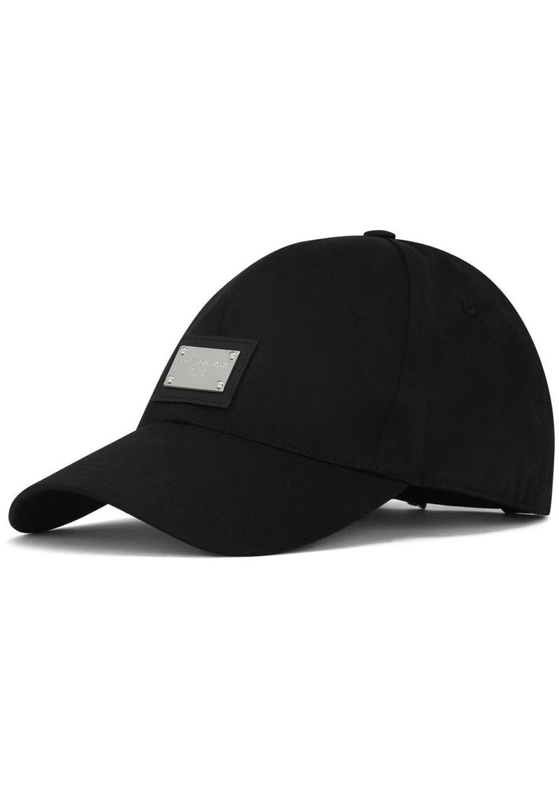 Dolce & Gabbana logo-tag baseball cap