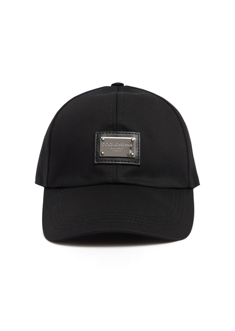 Dolce & Gabbana Logo Plaque Baseball Hat