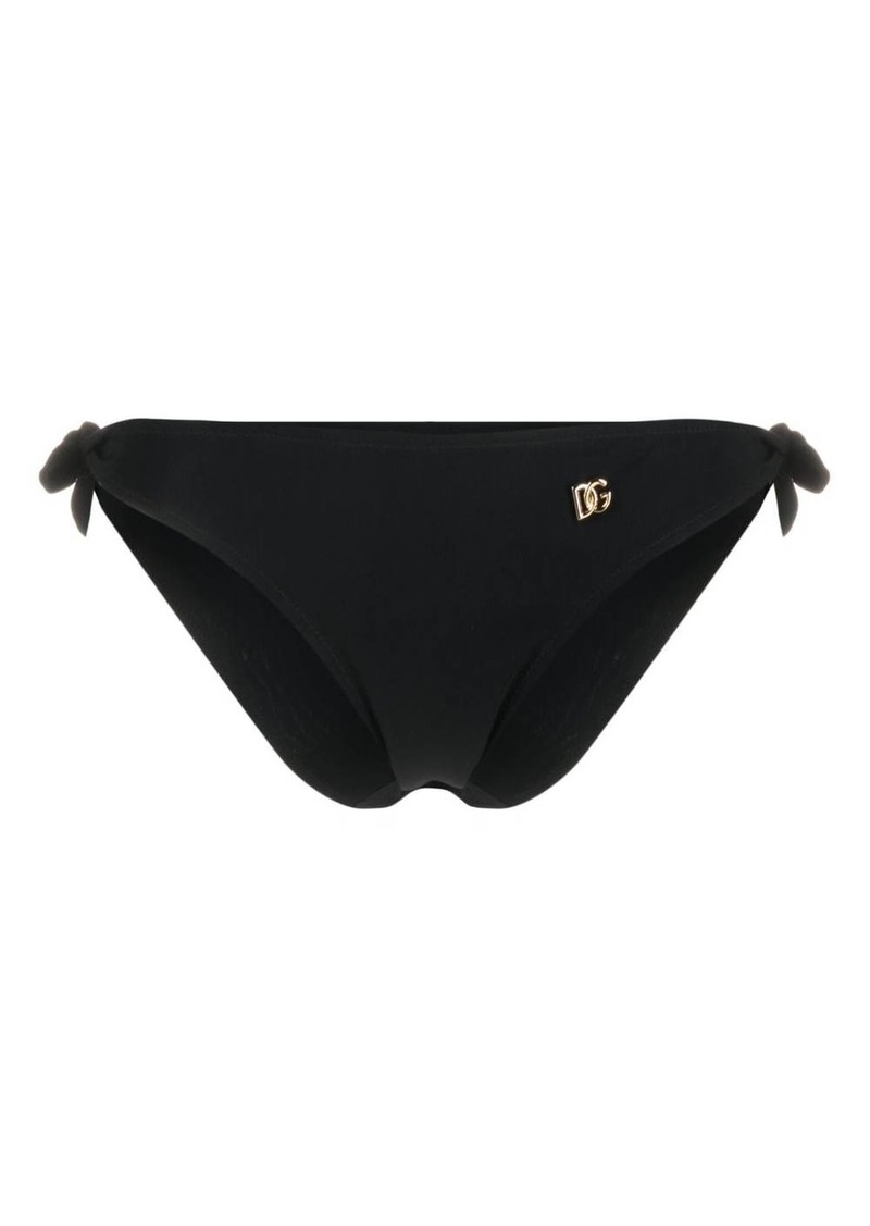 Dolce & Gabbana logo-plaque bikini bottoms