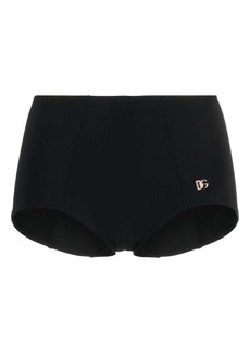 Dolce & Gabbana logo-plaque bikini shorts