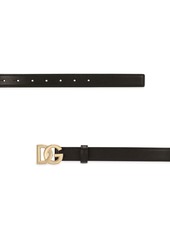 Dolce & Gabbana DG-logo leather belt