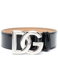 Dolce & Gabbana DG-logo leather belt