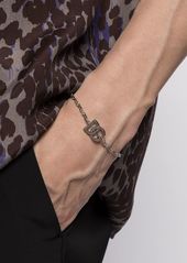 Dolce & Gabbana logo-plaque chain-link bracelet