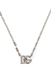 Dolce & Gabbana logo-plaque chain necklace