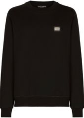 Dolce & Gabbana logo-tag cotton sweatshirt