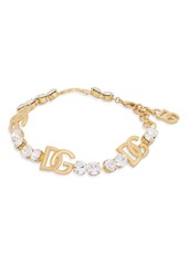 Dolce & Gabbana DG-logo rhinestone-embellished choker