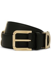 Dolce & Gabbana KIM DOLCE&GABBANA logo-lettering leather belt