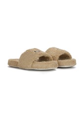 Dolce & Gabbana logo-tag terrycloth slides